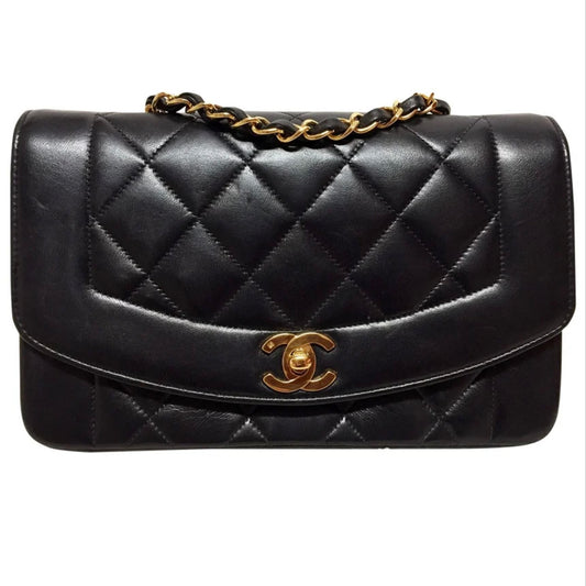 Chanel vintage leather handbag