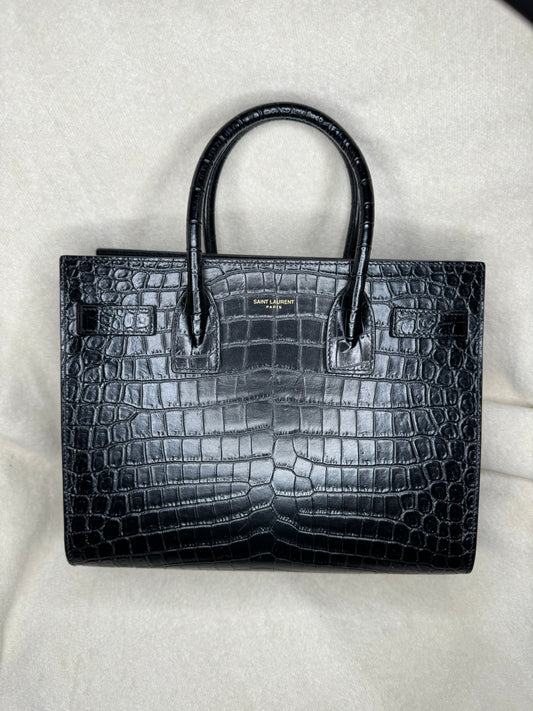 Saint Laurent Sac de Jour leather handbag