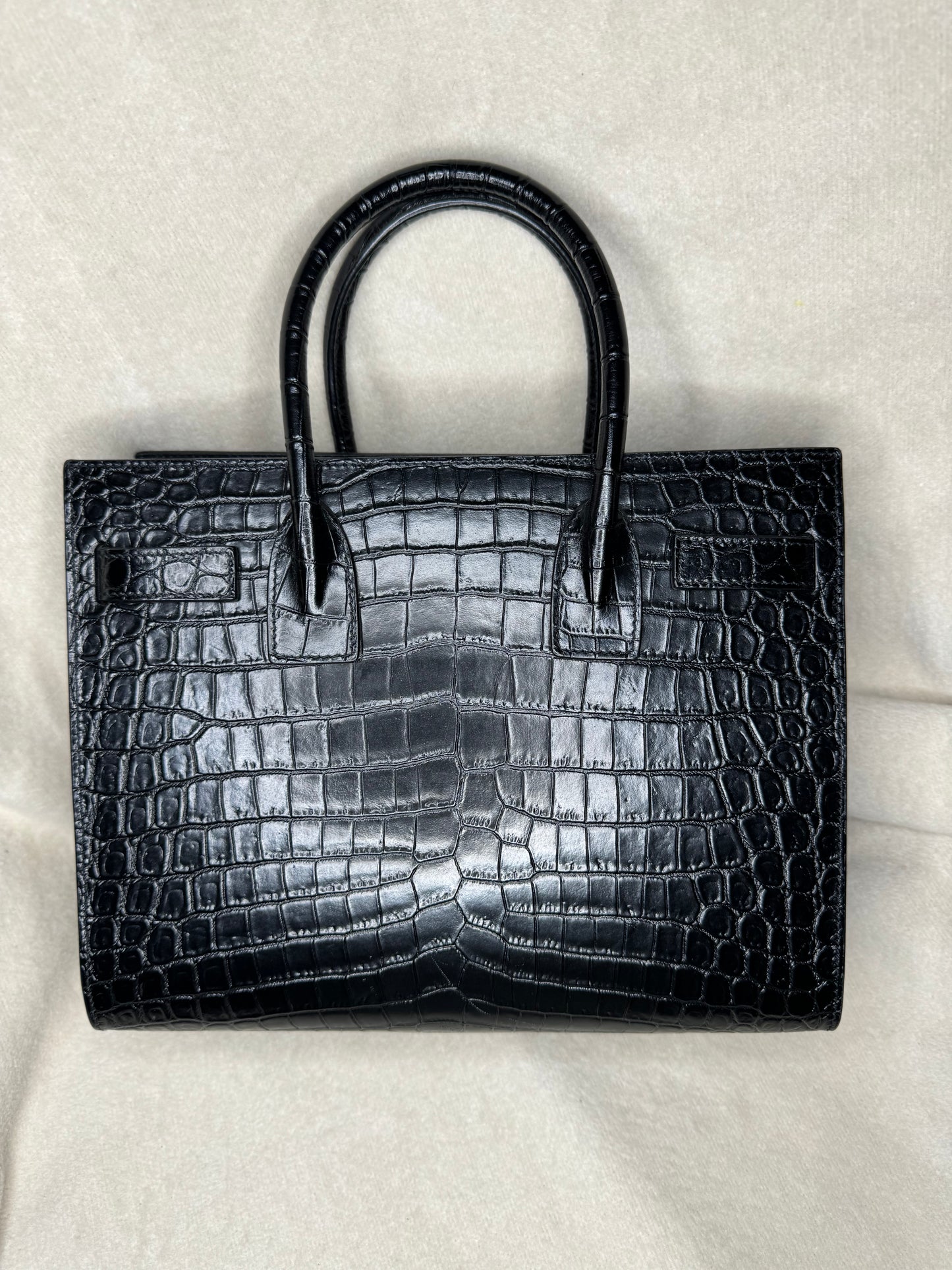 Saint Laurent Sac de Jour leather handbag